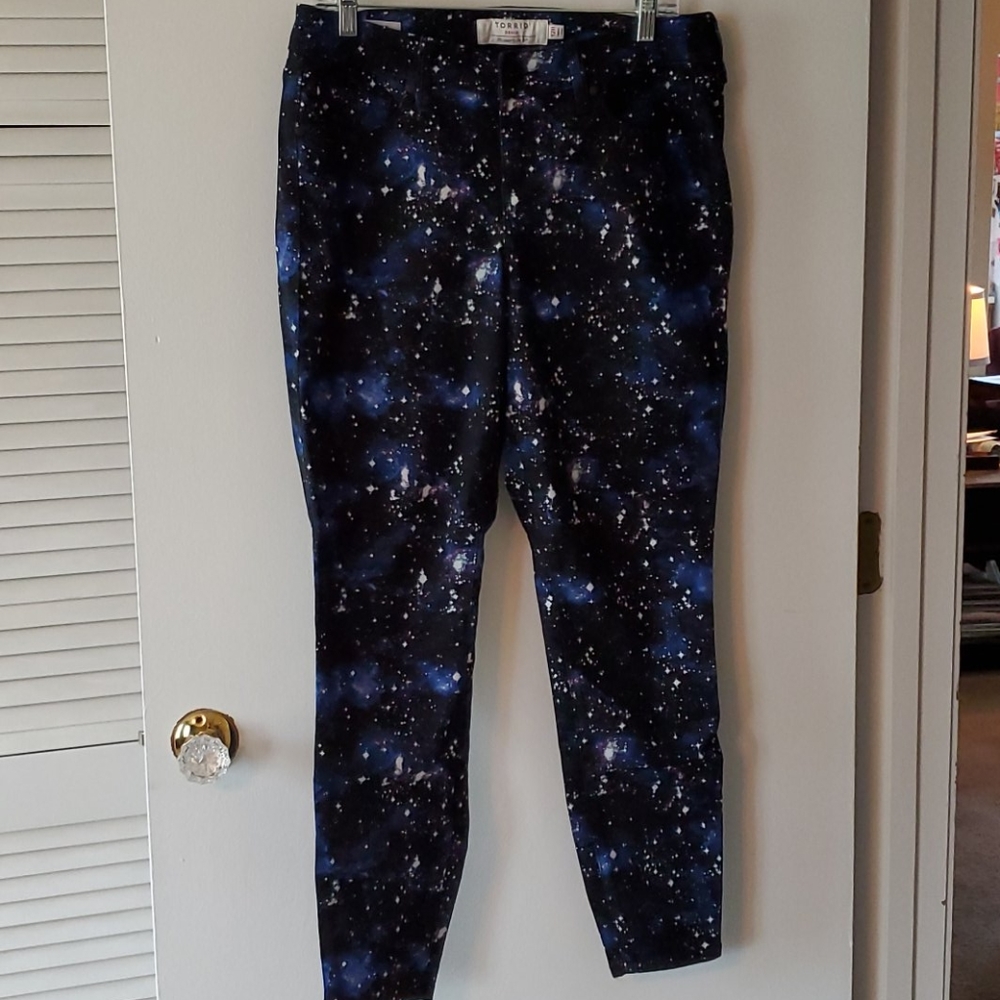 Torrid Galaxy print jeans